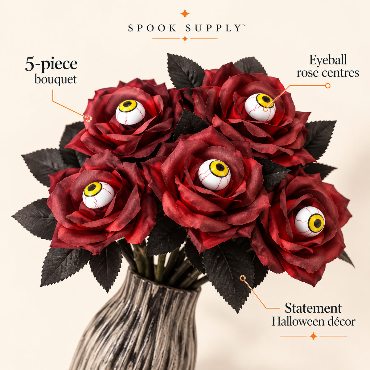 Creepy Eye Flower Bouquet