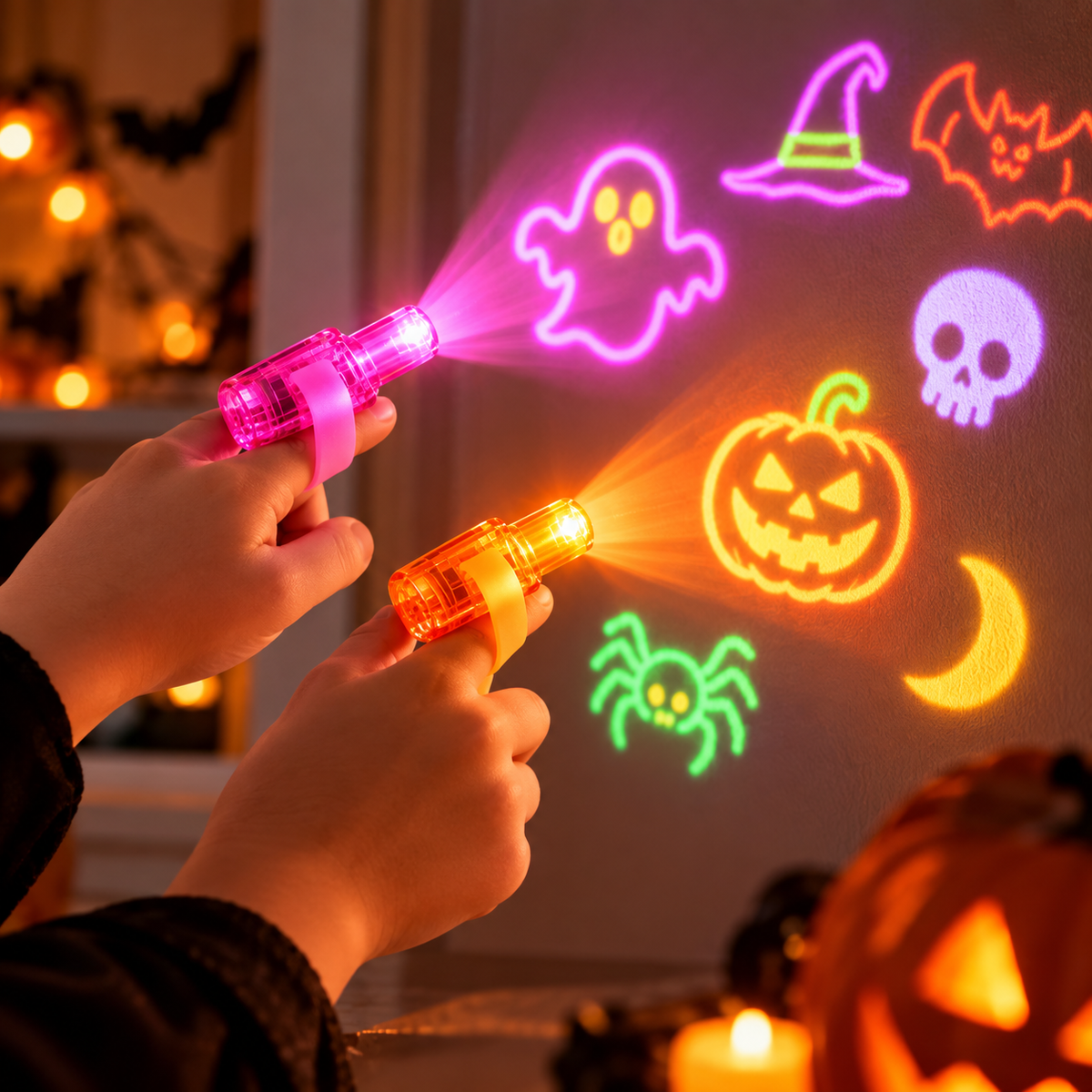 Spooky Finger LED Lights